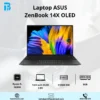 Laptop Asus ZenBook 14X OLED UM5401QA (R5 5600H/8GB RAM/512GB SSD/14 Oled 2.8K/Win11/Đen) Laptop ASUS ZenBook 14X OLED UM5401QA R5-5600H