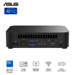 PC Asus RNUC14MNK355 (N355/1X DDR5-4800/1X M.2 22X80/2242 PCIE GEN3X4/1X LAN/NO-OS) PC Asus RNUC14MNK355