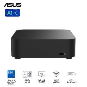 PC Asus RNUC14MNK355 (N355/1X DDR5-4800/1X M.2 22X80/2242 PCIE GEN3X4/1X LAN/NO-OS) PC Asus RNUC14MNK355