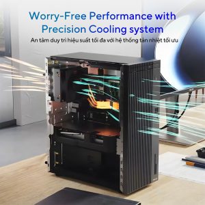 PC ASUS ExpertCenter P500 Mini Tower i5-13420H/8GD5/512G-SSD/180W/W11H/2Y-OSS/ Xám/ P500MV-13420H106W PC ASUS ExpertCenter P500 Mini Tower