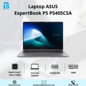 Laptop ASUS ExpertBook P5405CSA U5-226V Office