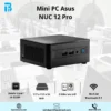 Mini PC Asus NUC 12 Pro | Core i3-1220P | RNUC12WSHI300000I | No RAM/SSD/OS DDR4 | Intel Iris Xe | Wi-Fi 6 | Bluetooth | Thunderbolt 4 | Support 8K Mini PC Asus NUC 12 Pro