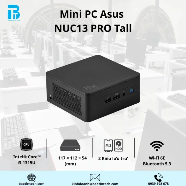 Mini PC Asus NUC13 PRO Tall