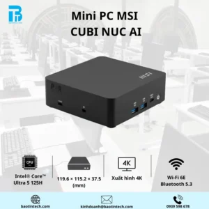 Mini PC Msi Cubi NUC AI 1UMG-017BVN 936-B20911-017