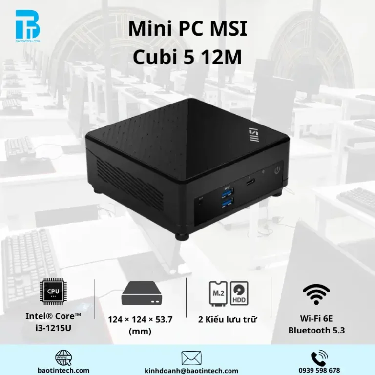 PC Mini MSI CUBI 5 12M