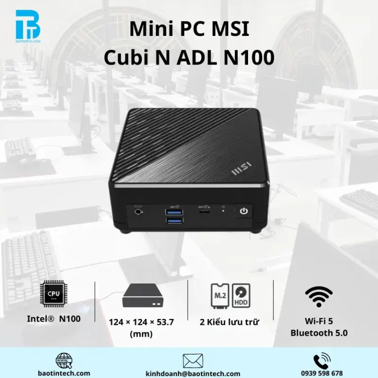 Mini PC MSI Cubi N ADL N100
