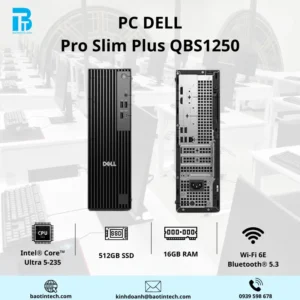PC Dell Pro Slim Plus QBS1250 ULTRA 5-235/ 16GB/ 512GB SSD/ KB/ M/ WIN 11 HOME /3Y/ 71075202