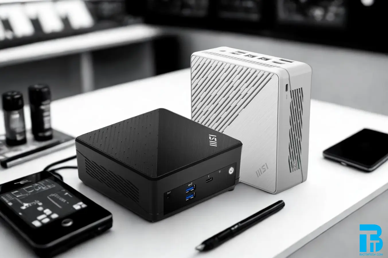 Mini PC MSI nhỏ gọn cho không gian làm việc hạn chế