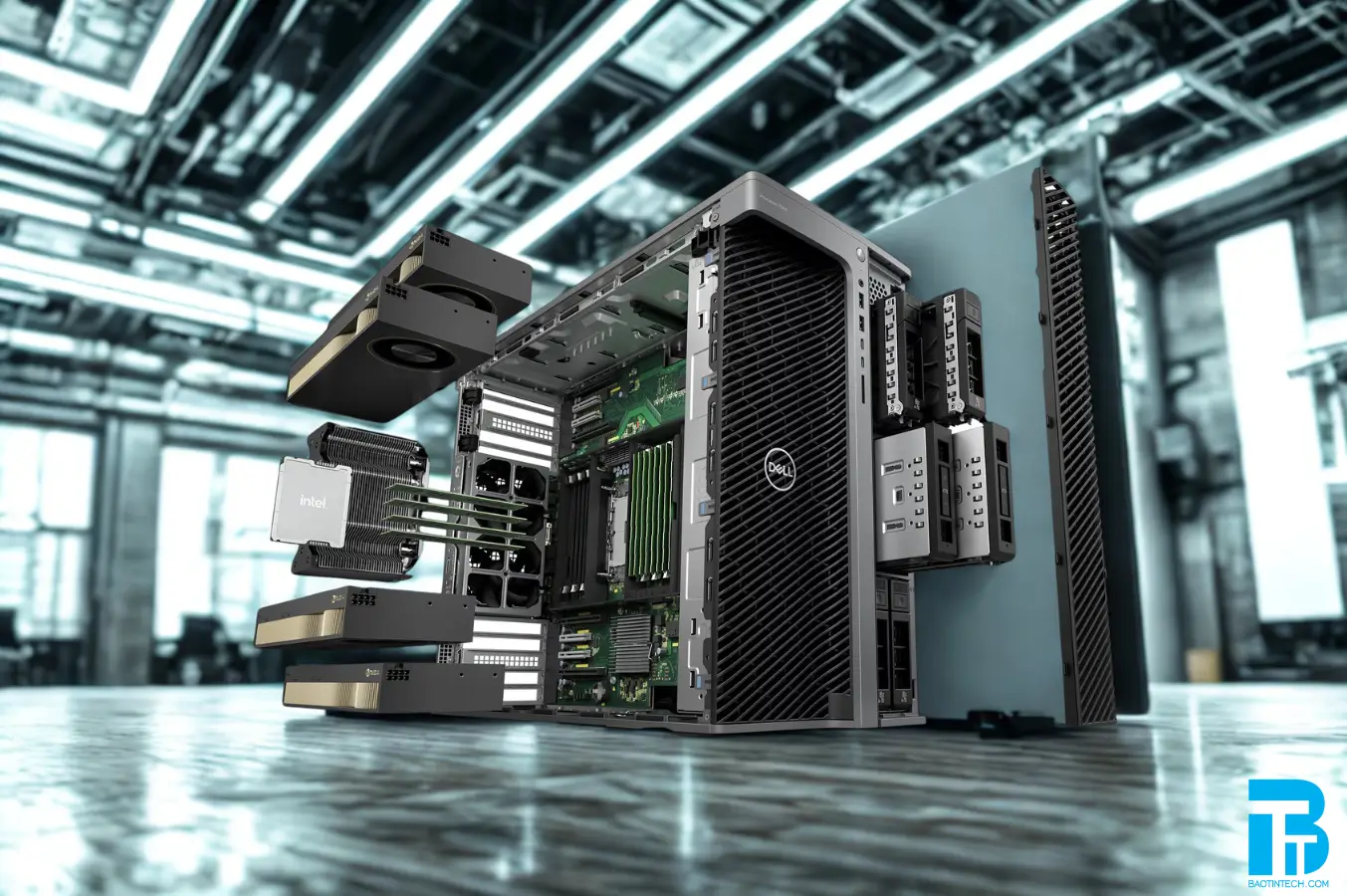 PC Dell Precision workstation cho thiết kế và kỹ thuật