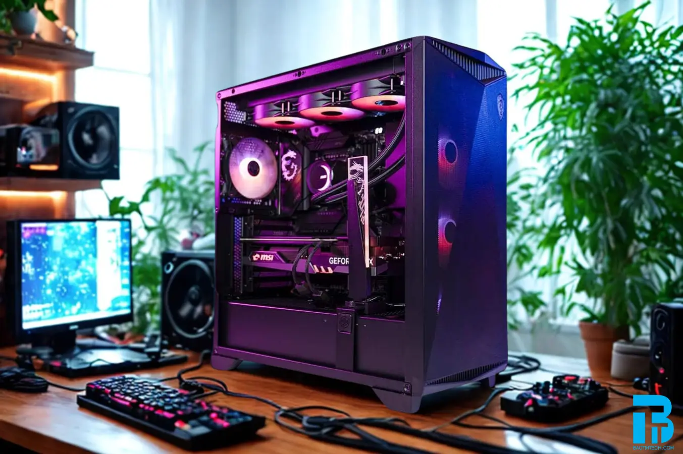 PC MSI Gaming hiệu năng cao cho gaming và sáng tạo nội dung