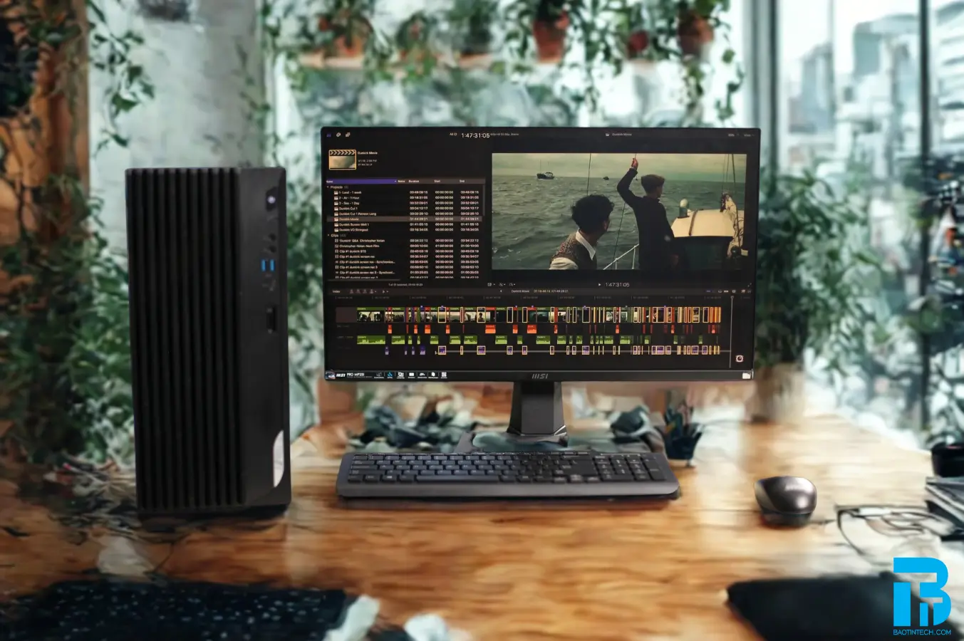 PC MSI văn phòng cho môi trường kỹ thuật tại Baotintech