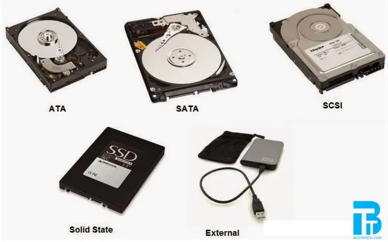 Các loại ổ cứng HDD