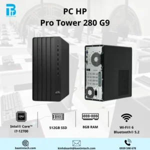 PC HP Pro Tower 280 G9 I7-12700/8GB /512GB SSD/WIN11 HOME 64 /01Y/ 9E816PT