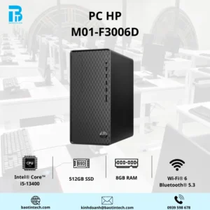 PC HP M01-F3006d I5-13400/8GB/ 512GB SSD/Win 11 home/ 8C5S2PA