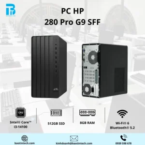 PC HP 280 Pro G9 SFF i3-14100/8G/512Gb SSD/ Win 11 SL/ĐEN / AY2F6PT