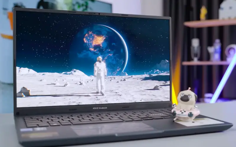 Laptop Asus Vivobook OLED màn hình chuẩn màu cho thiết kế và sáng tạo nội dung