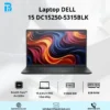 Laptop Dell DC15250-5315BLK ( Intel i5-1334U | 8GB | 512GB SSD | 15.6 inch FHD | Cảm ứng WIN11 Bản Quyền | CARBON BLACK ) Dell 15 DC15250-5315BLK