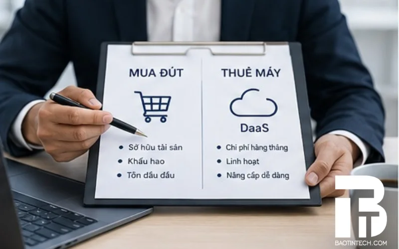 Chiến Lược & Tài Chính Khi Mua Laptop Cho Doanh Nghiệp Bài Toán Chiến Lược & Tài Chính Mô hình đầu tư