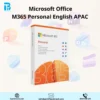 M365 PERSONAL ENGLISH APAC SUBSCR 1YR MEDIALESS (EP2-32409) microsoft 365 personal 1yr medialess ep2 32409 1