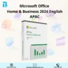 MICROSOFT OFFICE HOME & BUSINESS 2024 ENGLISH APAC EM MEDIALESS (EP2-06630) FPP/BOX office home business 2024 medialess ep2 06630 1
