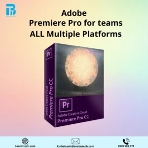 Premiere Pro for teams ALL Multiple Platforms