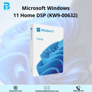 MICROSOFT WINDOWS HOME 11 64BIT ENG INTL 1PK DSP OEI DVD (KW9-00632)