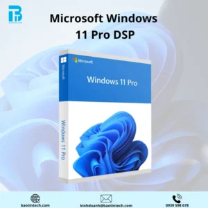 MICROSOFT WINDOWS PRO 11 64BIT ENG INTL 1PK DSP OEI DVD (FQC-10528)