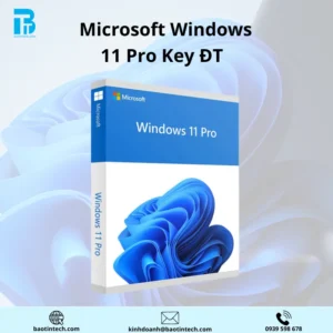 MICROSOFT WINDOWS 11 PRO 64-BIT ALL LNG PK LIC ONLINE DWNLD NR FQC-10572 - KEY ĐIỆN TỬ