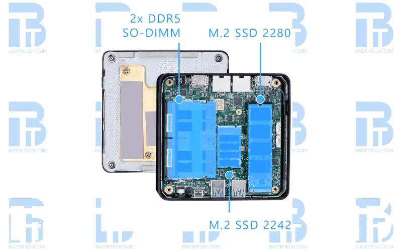 Mini PC MSI Cubi NUC AI 1UMG MSI Cubi NUC AI 1UMG với bộ xử lý Intel Core Ultra