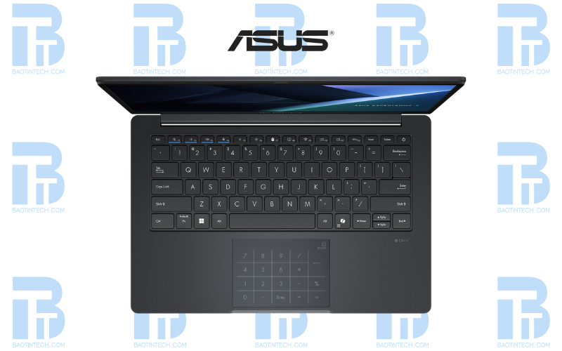 laptop asus có phím số touchpad