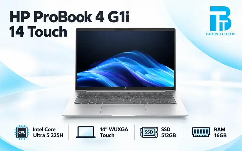 Laptop HP ProBook 4 G1i 14 Touch cho doanh nghiệp