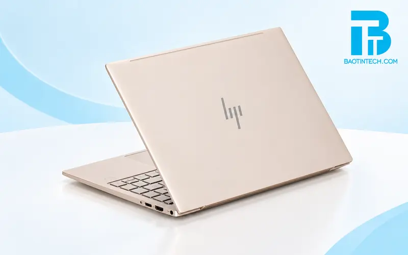 Laptop HP cao cấp có thiết kế mặt lưng hoàn thiện tinh tế