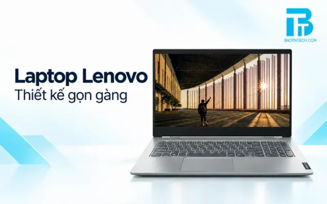 Laptop Lenovo ThinkPad thiết kế gọn gàng cho di chuyển và làm việc