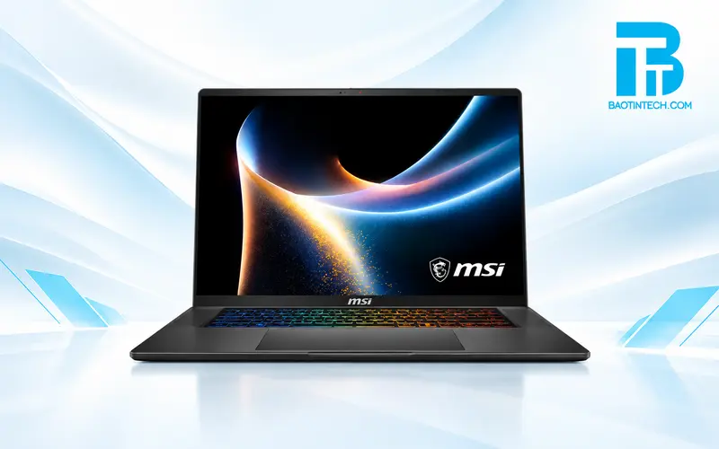 Laptop MSI Modern màn hình viền mỏng sắc nét cho công việc