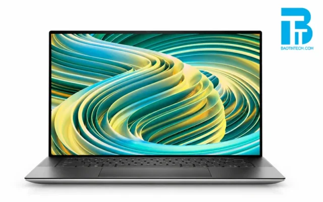 Laptop Dell XPS màn hình sắc màu xanh vàng mỏng nhẹ cao cấp