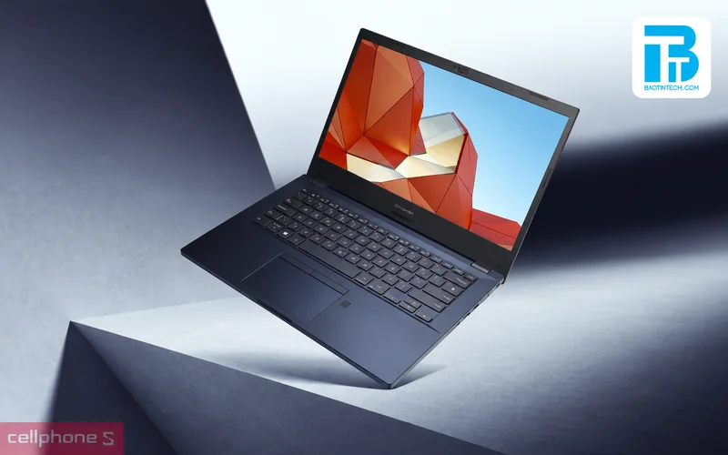 Laptop ASUS ExpertBook thiết kế chuyên nghiệp trong không gian hiện đại