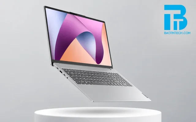 Laptop Lenovo ThinkBook 14 màu bạc mỏng nhẹ cho người dùng di động