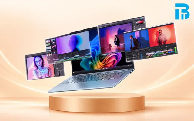 Laptop Lenovo sáng tạo nội dung đồ họa màn hình sắc nét
