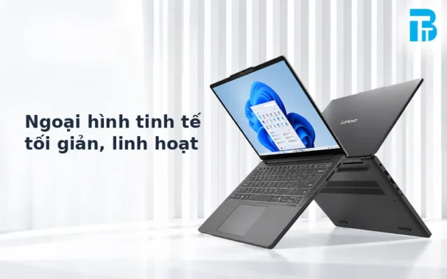 Laptop Lenovo 2 trong 1 xoay gập màn hình cảm ứng mỏng nhẹ