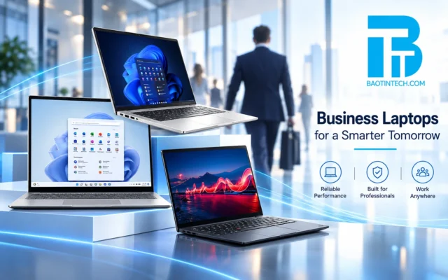 Laptop doanh nhân mỏng nhẹ cao cấp chính hãng