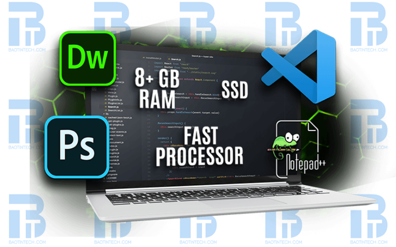 Cấu hình laptop cho lập trình viên tối thiểu và tối ưu năm 2026 là bao nhiêu?