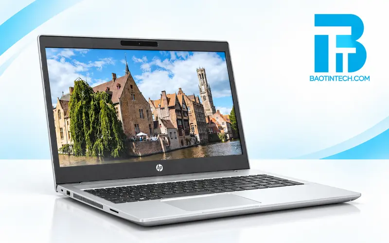 Laptop HP ProBook góc nghiêng mỏng nhẹ cho công việc doanh nghiệp