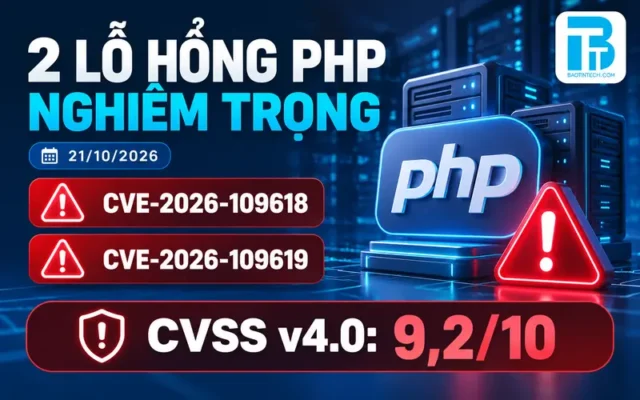 Cảnh báo hai lỗ hổng bảo mật nghiêm trọng trên PHP