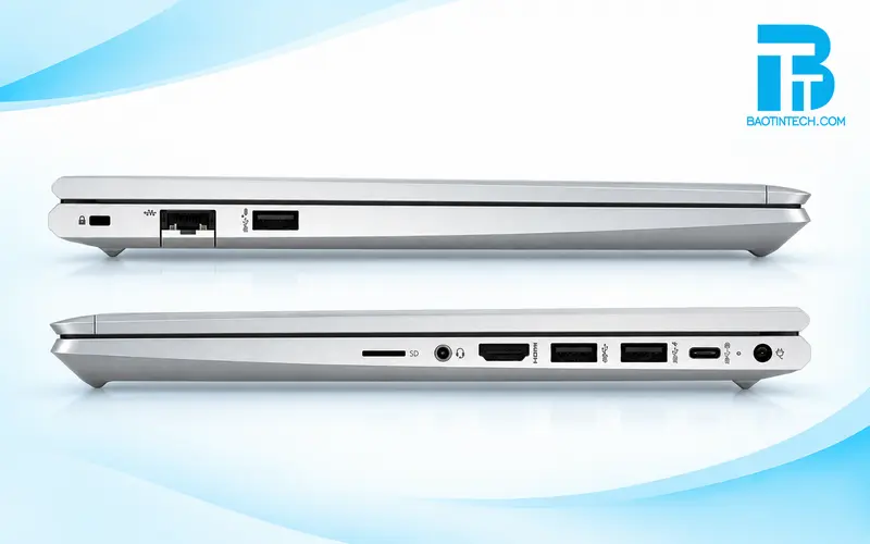 Cổng kết nối laptop HP ProBook phục vụ công việc văn phòng