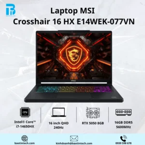 Laptop MSI Crosshair 16 HX E14WEK-077VN