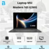 Laptop MSI Modern 16S G3MG (016VN) mỏng nhẹ màu bạc